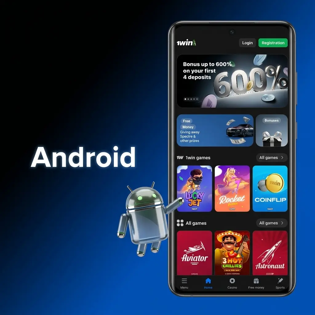 Android app APK download and install steps on phone, including enabling installs, login with 2FA, and sports or casino play