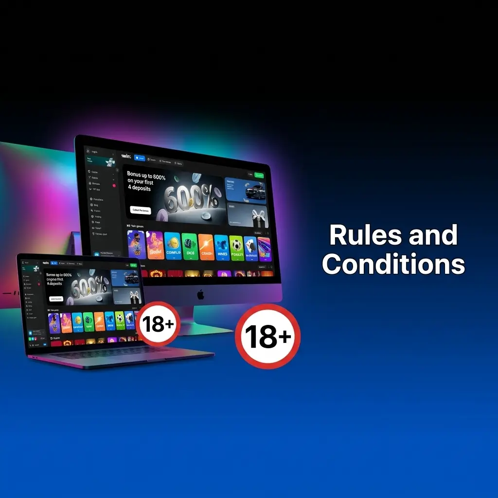 1win India terms and conditions showing KYC, bonus wagering rules, payment limits, and account verification requirements